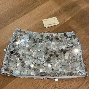 Peppermayo Champagne Chic Mini Skirt